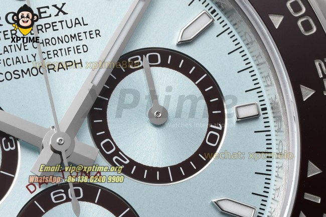 Daytona 126506 40mm VSF Ice Blue/Stick on SS/SS Bracelet DD4131 Super Clone (Weighted) Daytona 126506 40mm VSF Ice Blue/Stick on SS/SS Bracelet DD4131 Super Clone (Weighted)