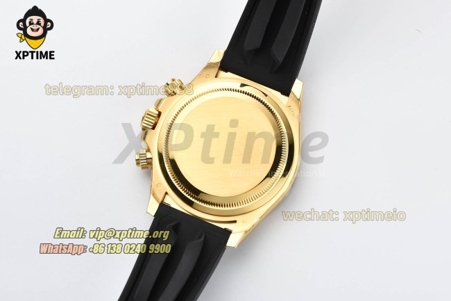 Daytona 126518 40mm VSF Black YG/Stick on YG/RU Strap DD4131 Super Clone (Weighted) Daytona 126518 40mm VSF Black YG/Stick on YG/RU Strap DD4131 Super Clone (Weighted)