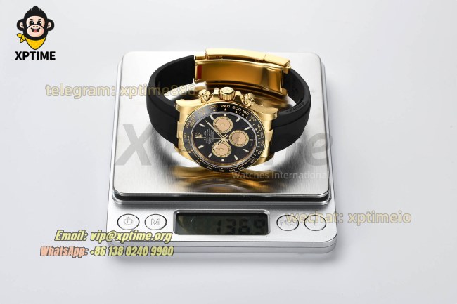 Daytona 126518 40mm VSF Black YG/Stick on YG/RU Strap DD4131 Super Clone (Weighted) Daytona 126518 40mm VSF Black YG/Stick on YG/RU Strap DD4131 Super Clone (Weighted)