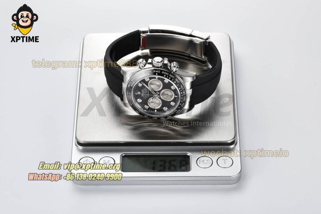 Daytona 126519 40mm VSF Black Gray/Diamond on SS/RU Strap DD4131 Super Clone (Weight) Daytona 126519 40mm VSF Black Gray/Diamond on SS/RU Strap DD4131 Super Clone (Weight)