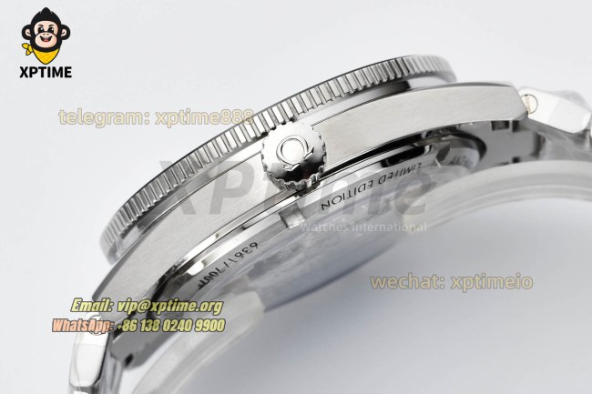 Seamaster 007 41mm VSF Black/Arrow & Numeral on SS/SS Bracelet A8400 Super Clone Seamaster 007 41mm VSF Black/Arrow & Numeral on SS/SS Bracelet A8400 Super Clone