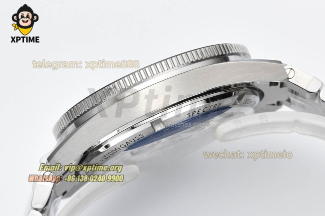Seamaster 007 41mm VSF Black/Arrow & Numeral on SS/SS Bracelet A8400 Super Clone Seamaster 007 41mm VSF Black/Arrow & Numeral on SS/SS Bracelet A8400 Super Clone