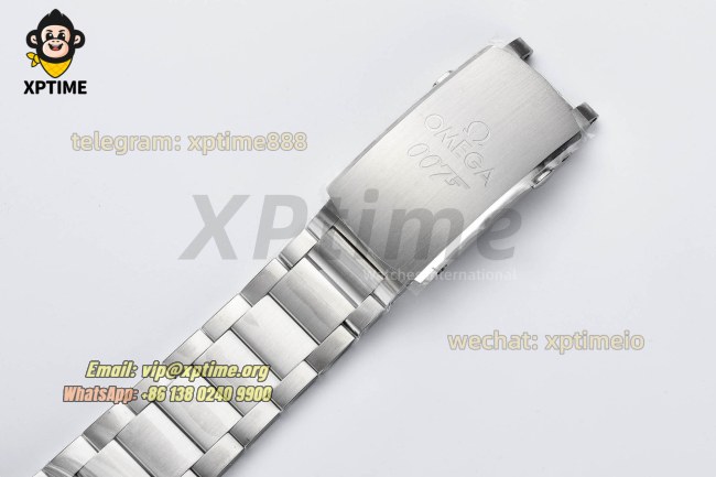 Seamaster 007 41mm VSF Black/Arrow & Numeral on SS/SS Bracelet A8400 Super Clone Seamaster 007 41mm VSF Black/Arrow & Numeral on SS/SS Bracelet A8400 Super Clone