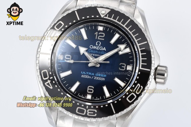 Planet Ocean Ultra Deep 45.5mm VSF Blue/Stick on SS/SS Bracelet A8912 Super Clone Planet Ocean Ultra Deep 45.5mm VSF Blue/Stick on SS/SS Bracelet A8912 Super Clone