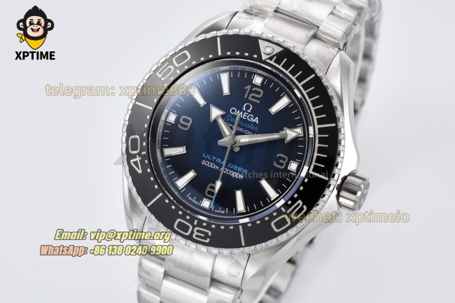 Planet Ocean Ultra Deep 45.5mm VSF Blue/Stick on SS/SS Bracelet A8912 Super Clone Planet Ocean Ultra Deep 45.5mm VSF Blue/Stick on SS/SS Bracelet A8912 Super Clone