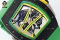 RM61-01 43mm APSF Sketelon/Green on CER/RU Strap RMUL2 RM61-01 43mm APSF Sketelon/Green on CER/RU Strap RMUL2