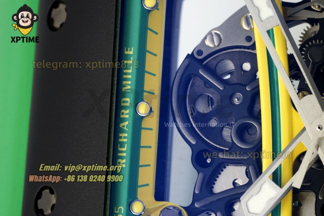 RM61-01 43mm APSF Sketelon/Green on CER/RU Strap RMUL2 RM61-01 43mm APSF Sketelon/Green on CER/RU Strap RMUL2