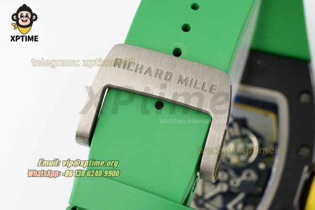 RM61-01 43mm APSF Sketelon/Green on CER/RU Strap RMUL2 RM61-01 43mm APSF Sketelon/Green on CER/RU Strap RMUL2