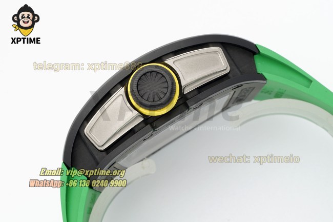 RM61-01 43mm APSF Sketelon/Green on CER/RU Strap RMUL2 RM61-01 43mm APSF Sketelon/Green on CER/RU Strap RMUL2