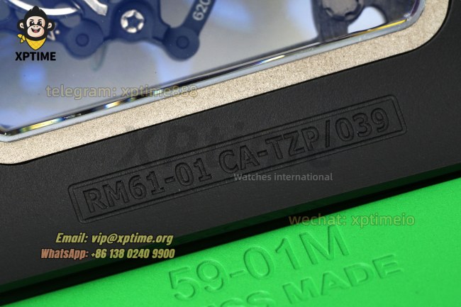 RM61-01 43mm APSF Sketelon/Green on CER/RU Strap RMUL2 RM61-01 43mm APSF Sketelon/Green on CER/RU Strap RMUL2