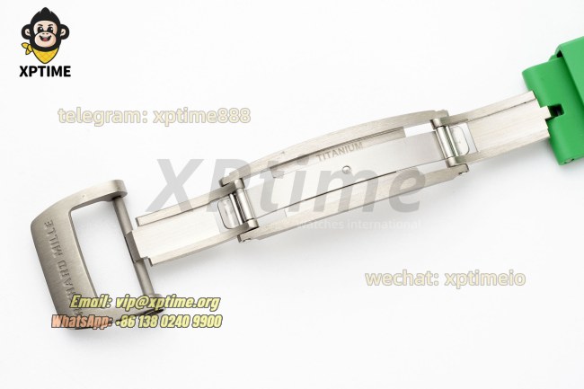 RM61-01 43mm APSF Sketelon/Green on CER/RU Strap RMUL2 RM61-01 43mm APSF Sketelon/Green on CER/RU Strap RMUL2